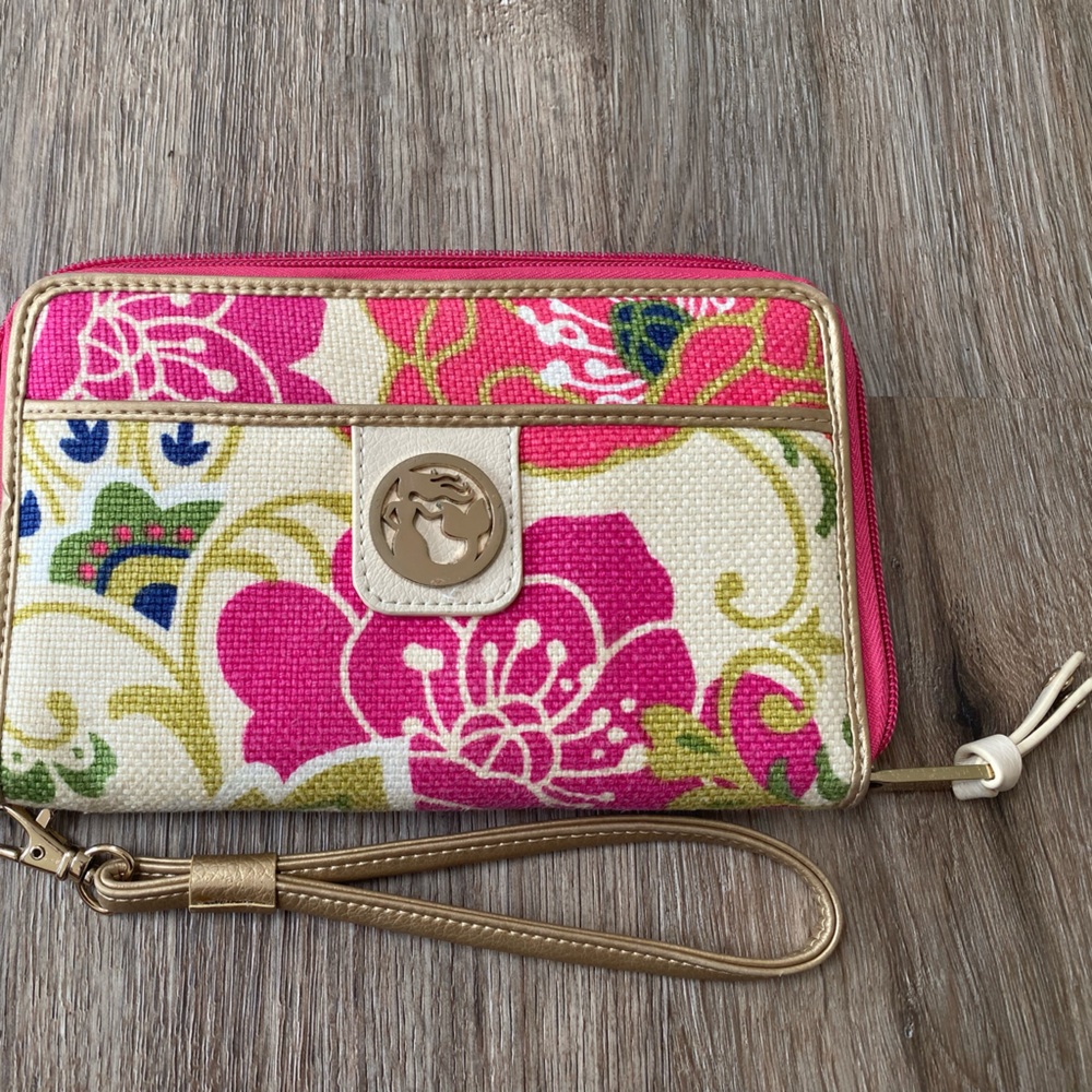 Spartina wristlet wallet